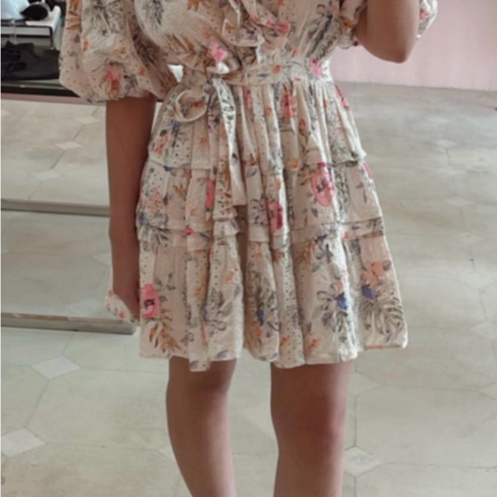 Floral Ruffle Dress